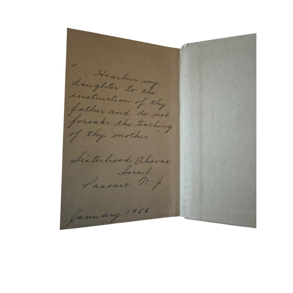 VTG Prayers Blessing Hymns Book 1946 English Hebrew Rabbi Ch. M. Brecher READ - Picture 3 of 8